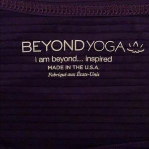 XL purple beyond yoga top